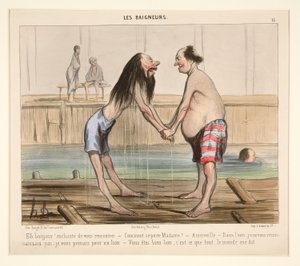 Hej hej! dejligt at møde dig af Honoré Daumier