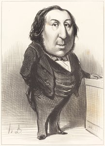 Emmanuel Arago af Honoré Daumier