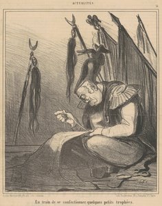 I færd med at ...lave nogle af Honoré Daumier