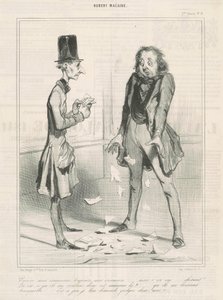 Stadig mine kreditorer, altid... af Honoré Daumier