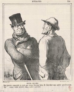 Mellem minder af Honoré Daumier