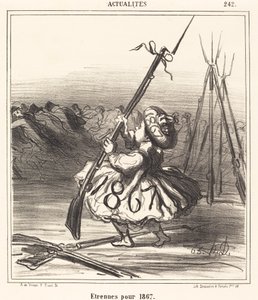 Julegaver til 1867 af Honoré Daumier