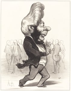 Ferdinand Favre af Honoré Daumier