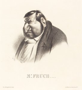 Fruchard, og buste af Honoré Daumier