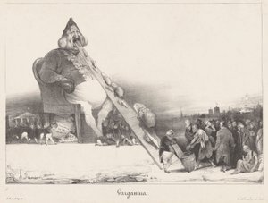 Gargantua af Honoré Daumier