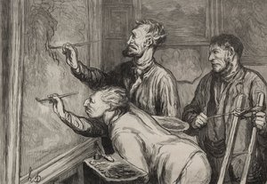 Giver det den sidste berøring af Honoré Daumier