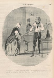 Store tigger gå! Jeg vil gerne se dig der af Honoré Daumier