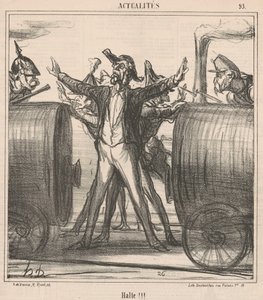 hold op!!! af Honoré Daumier