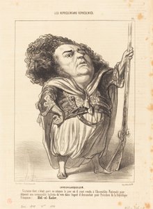 Henri de Larochejacquelein af Honoré Daumier