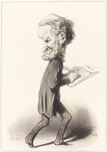 J. Antoine Taschereau af Honoré Daumier