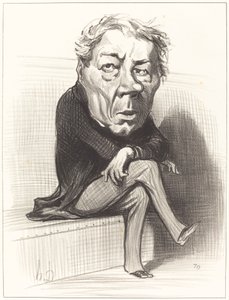 J. Marie Joseph Deville af Honoré Daumier