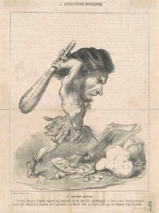 J. Martial Bineau (2. plade) af Honoré Daumier