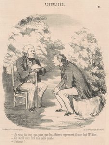 Jeg siger dig, at ... vi har brug for hr. Molé ... af Honoré Daumier