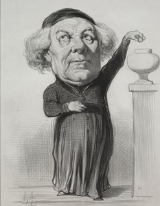Jean-Jacques Fayet, biskop af Orleans af Honoré Daumier