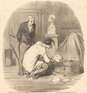 Kunstneren - det er det!... af Honoré Daumier