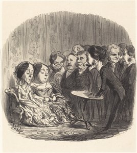 Poltergeisten af Honoré Daumier