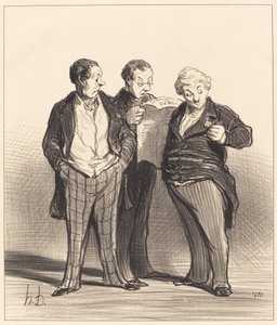 Forbud mod at bære dekorationer af Honoré Daumier