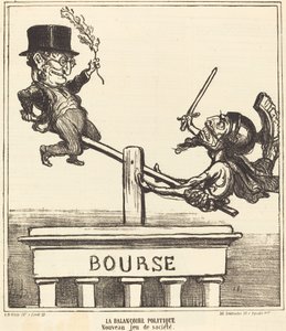 Det politiske sving... af Honoré Daumier