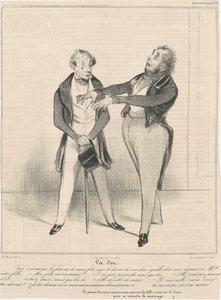 The Dot...du kender formuen... af Honoré Daumier