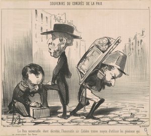 Universel fred bliver dekreteret... af Honoré Daumier