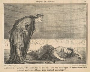 Prinsesse af Honoré Daumier