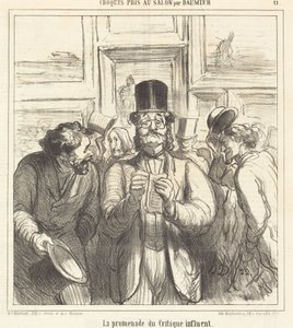 Den indflydelsesrige kritikervandring af Honoré Daumier