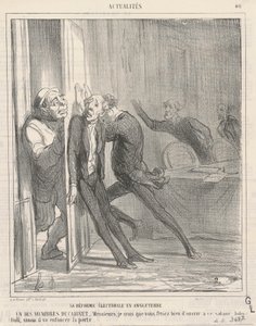 valgreform i england af Honoré Daumier