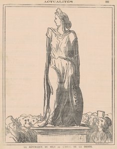 Republikken Milo... af Honoré Daumier