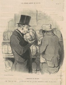 Melonelskeren af Honoré Daumier