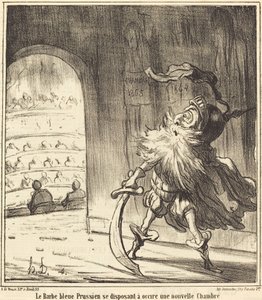 Det preussiske blåskæg... af Honoré Daumier