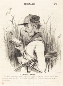 Den parisiske jæger af Honoré Daumier