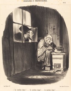 Så ledningen!... af Honoré Daumier