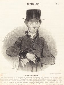 Indbildt syg af Honoré Daumier