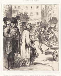 Det nye Paris af Honoré Daumier