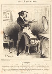 Papegøjen af Honoré Daumier
