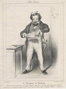Parykmageren af ​​Faubourg af Honoré Daumier