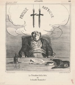 Diætets formand af Honoré Daumier