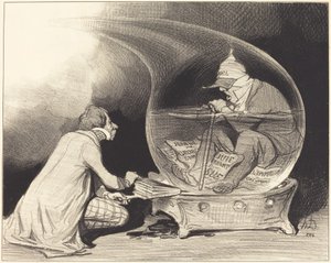 Foryngelsen af ​​det forfatningsmæssige af Honoré Daumier