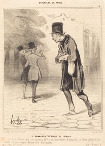 Cigarstubsamleren af Honoré Daumier