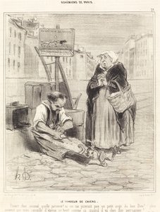 Hundeklipperen af Honoré Daumier