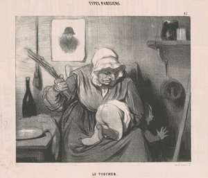 Røre ved af Honoré Daumier