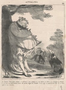 Doktor Véron ... i Auteuil ... af Honoré Daumier