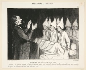 Kollegiet af af Honoré Daumier