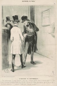 Modmærkekøbmanden af Honoré Daumier