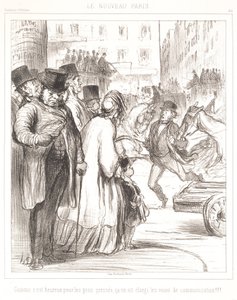 Det nye Paris af Honoré Daumier