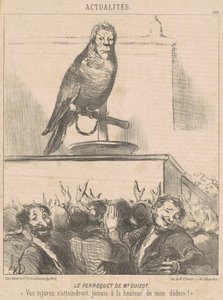 M. Guizots papegøje af Honoré Daumier
