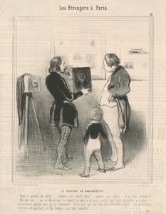 Daguerotypi-portrættet af Honoré Daumier