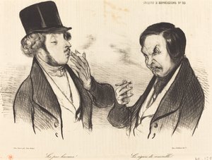 Ren Havana! Marseille-cigaren af Honoré Daumier