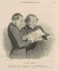 Den illustrerede rebus af Honoré Daumier