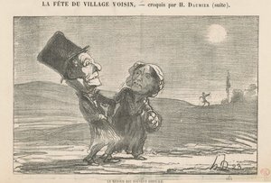 Afkastet er ofte svært af Honoré Daumier